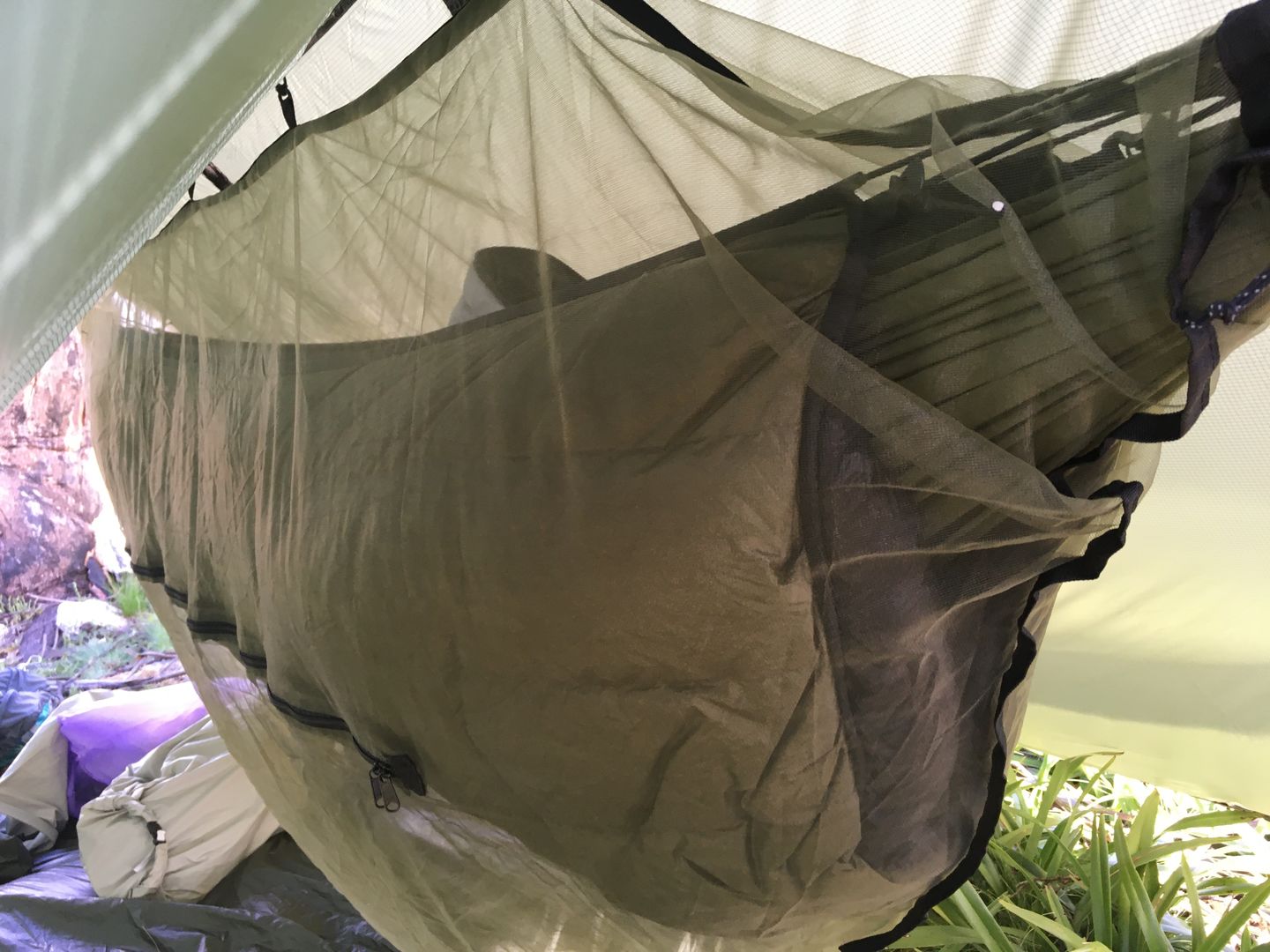 Customer photo review of Ultralight Underquilt