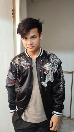 Customer photo review of Four Legendary Creatures Sukajan Souvenir Jacket