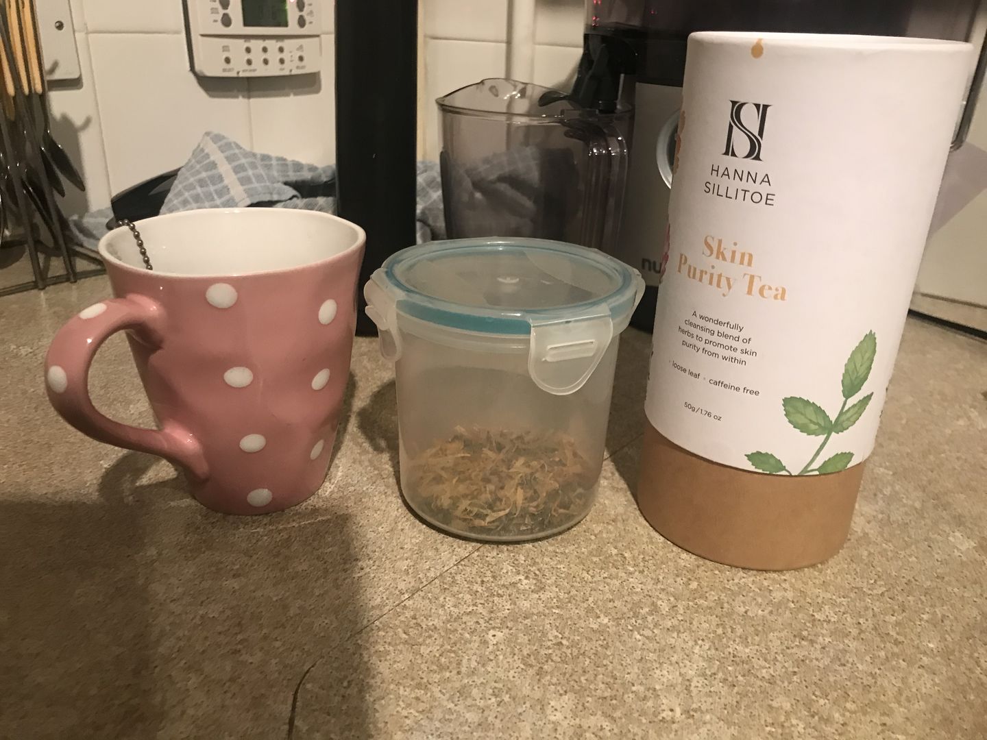Customer photo review of Skin Purity Tea
