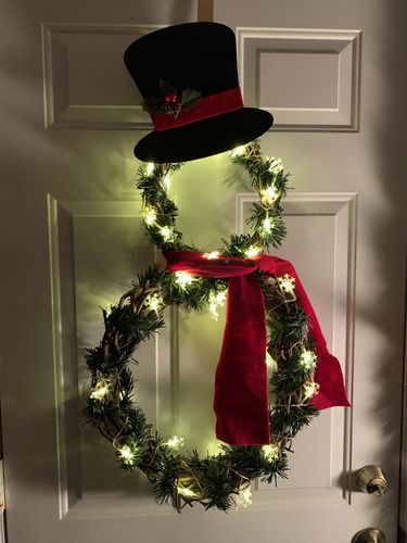 Customer photo review of Unfinished Wooden Hat - Magician's Top Hat- Craft up to 24" DIY