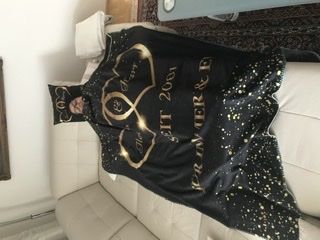 Customer photo review of Goldene Herzen - Paar-Kissen