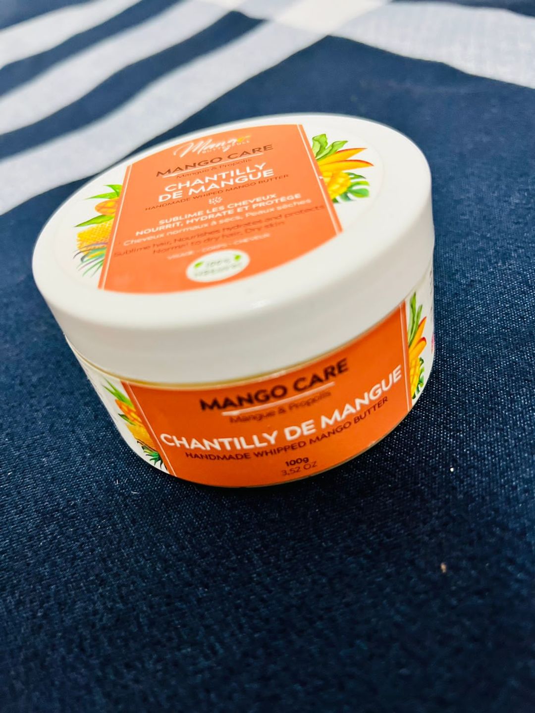 Customer photo review of Soin nourrissant et démêlant après-shampoing