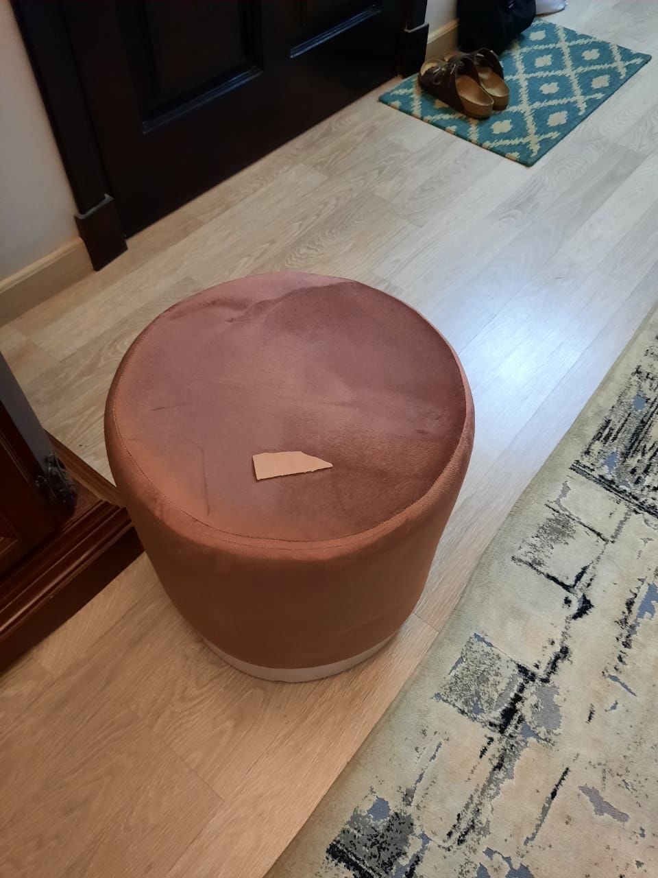 Customer photo review of بوف دائري - وردي - AC08