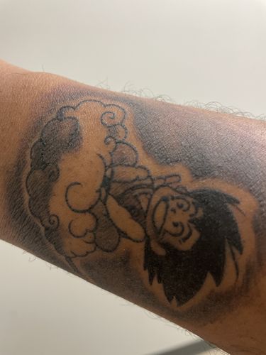 Customer photo review of Signature Tattoo Numbing Cream