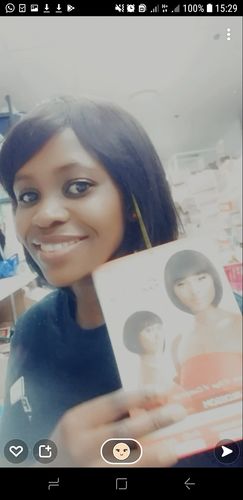 Customer photo review of Outre 100% Human Hair Fab & Fly  - Blossom