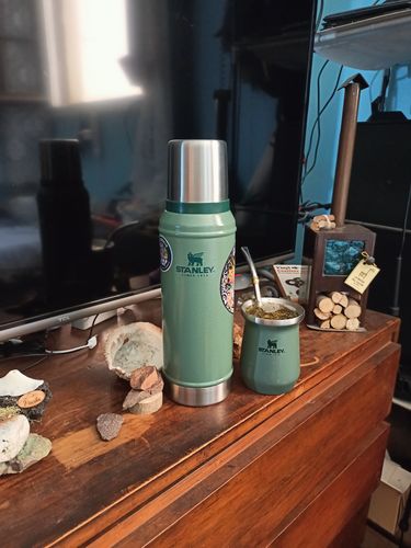 Customer photo review of Termo Stanley Classic Verde 946 ml + Mate Verde