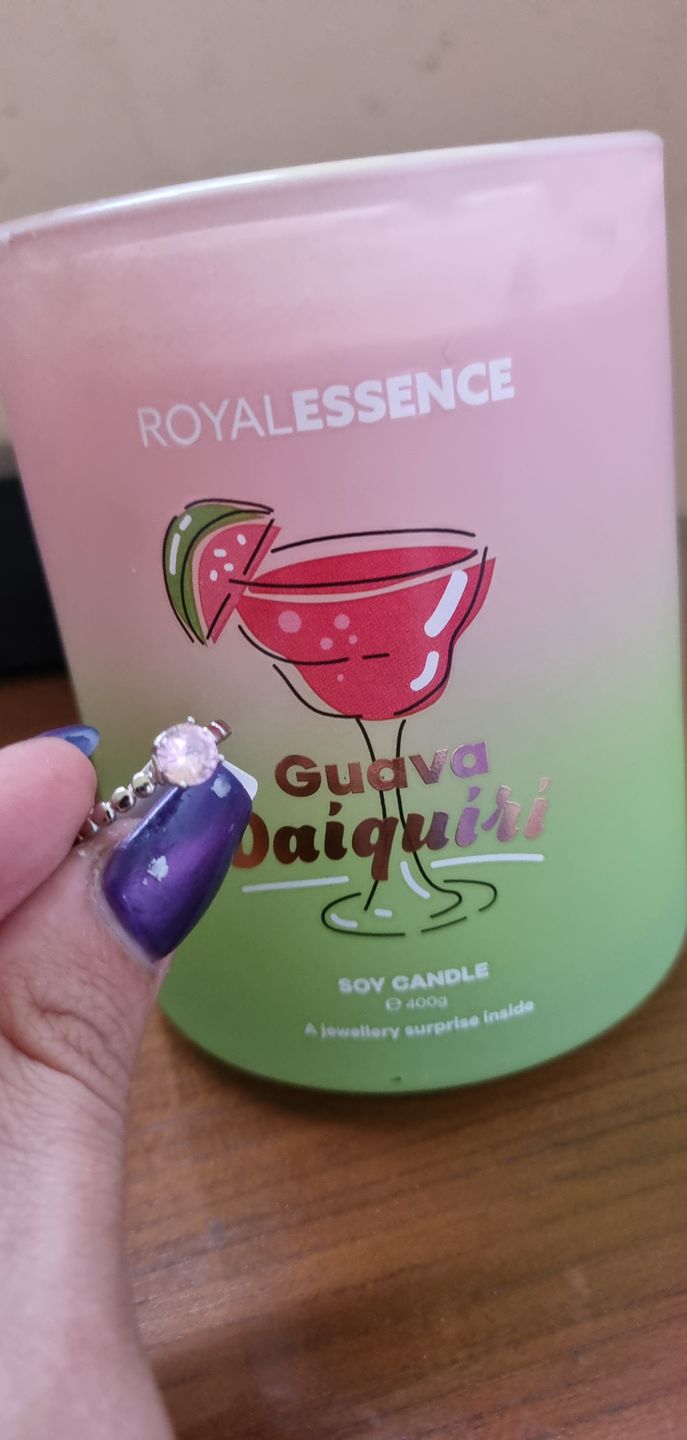 Customer photo review of Guava Daiquiri (Candle)