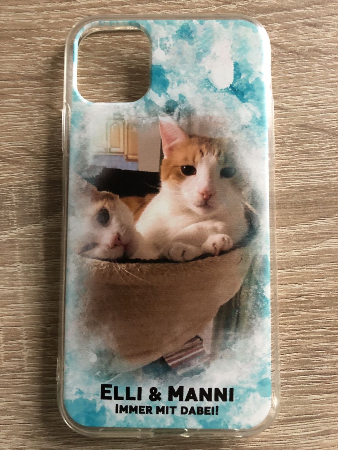 Customer photo review of Wasserfarbenrahmen - Individuelle Handyhülle