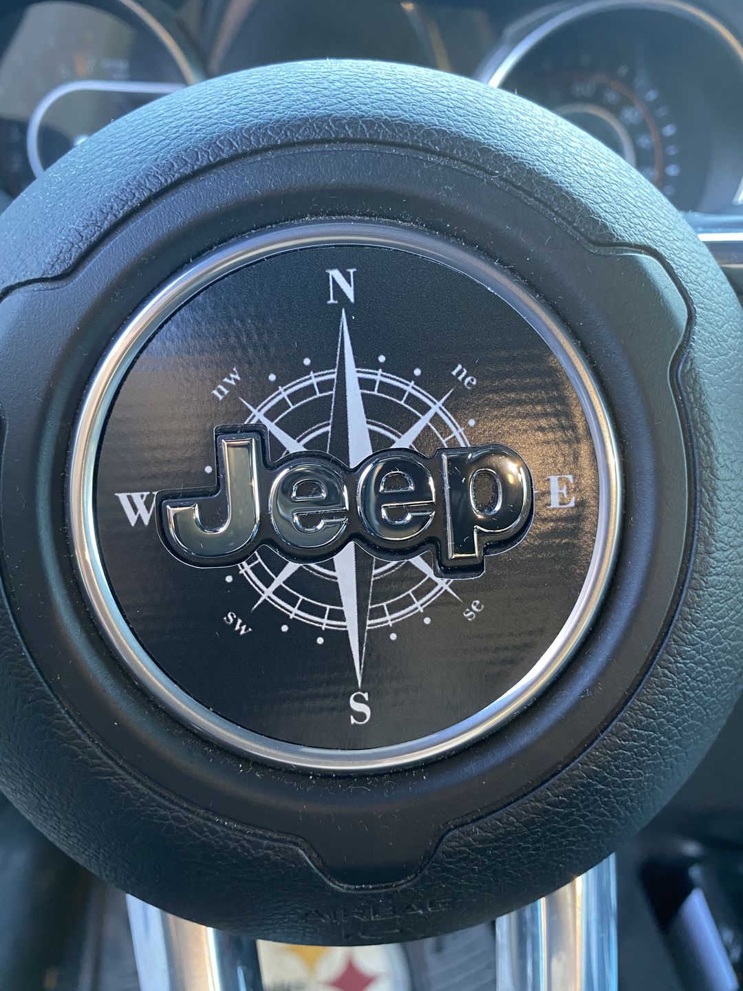 Customer photo review of Emblem Black-Out Kit | Overlay Set for Jeep Models (Cherokee, Wrangler, Gladiator & More)
