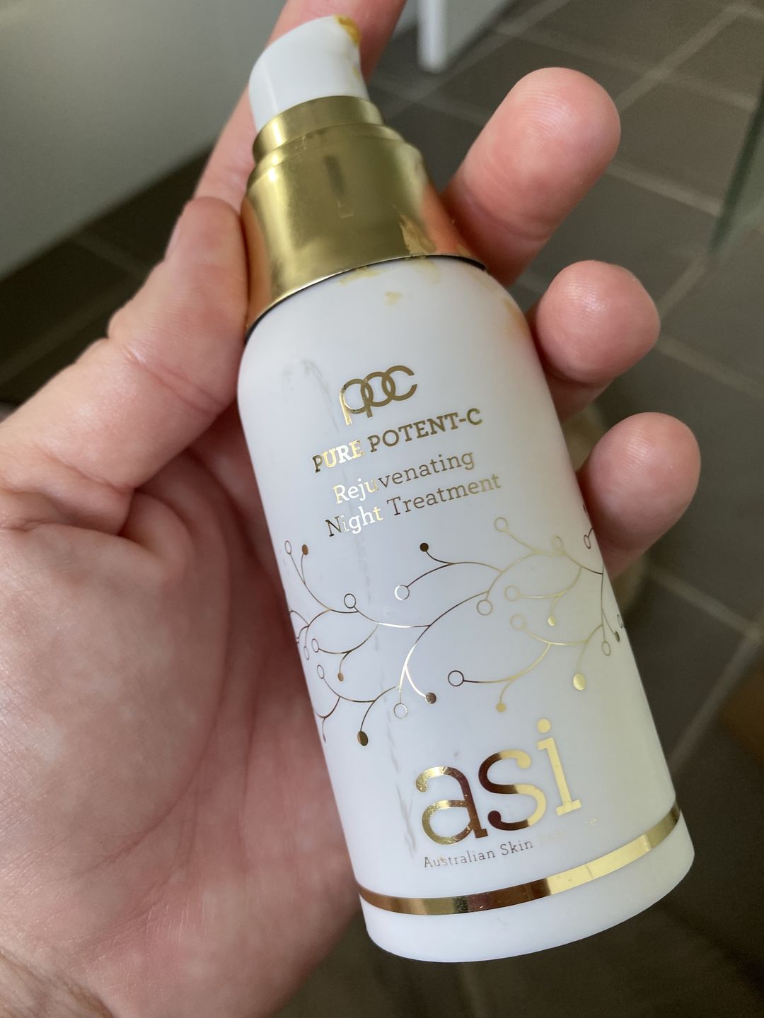 Customer photo review of Rejuvenating Day Cream