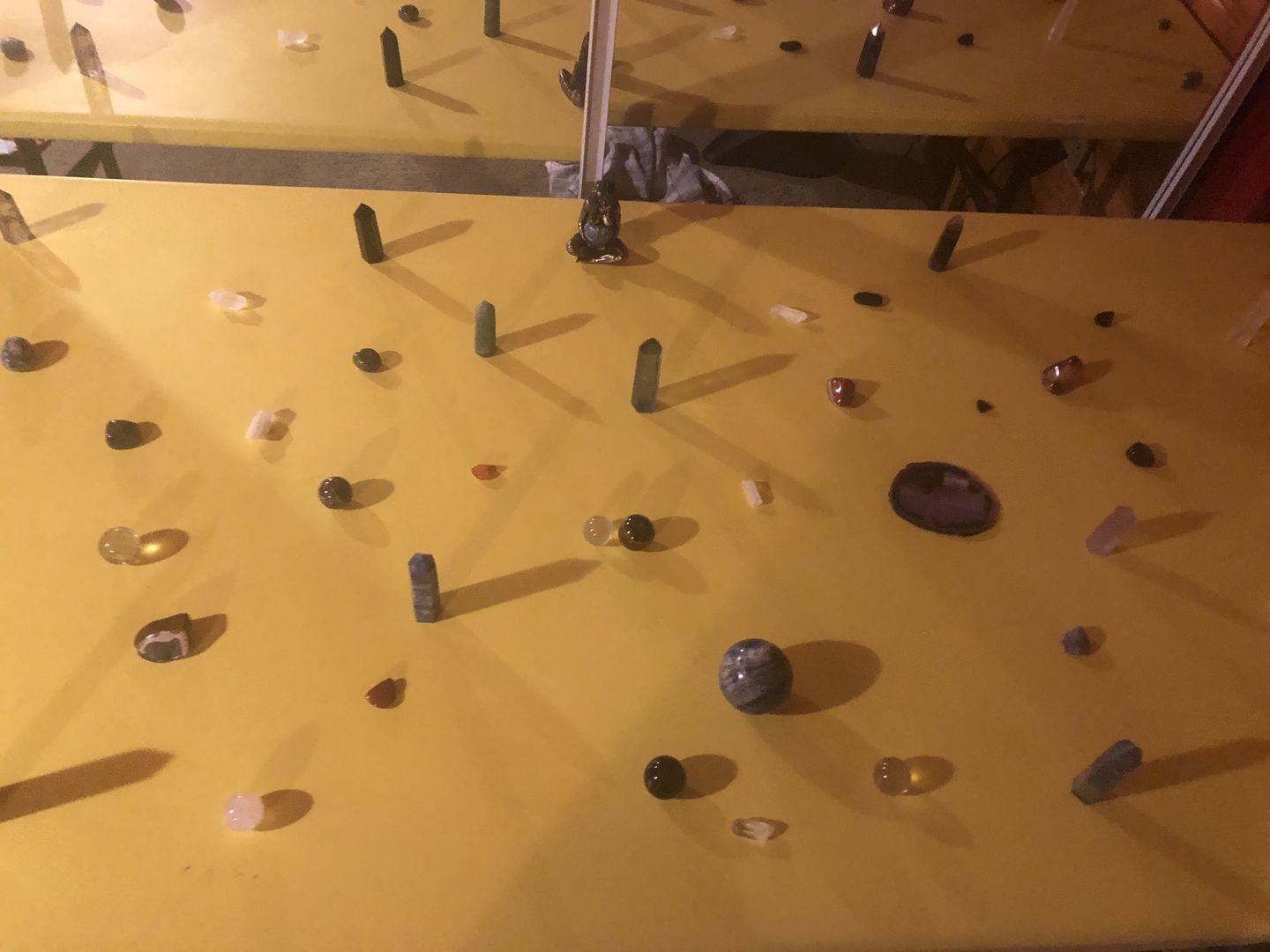 Customer photo review of 45 Crystal Super Pack - 16 Points, 9 Spheres & 20 Quartz Shards