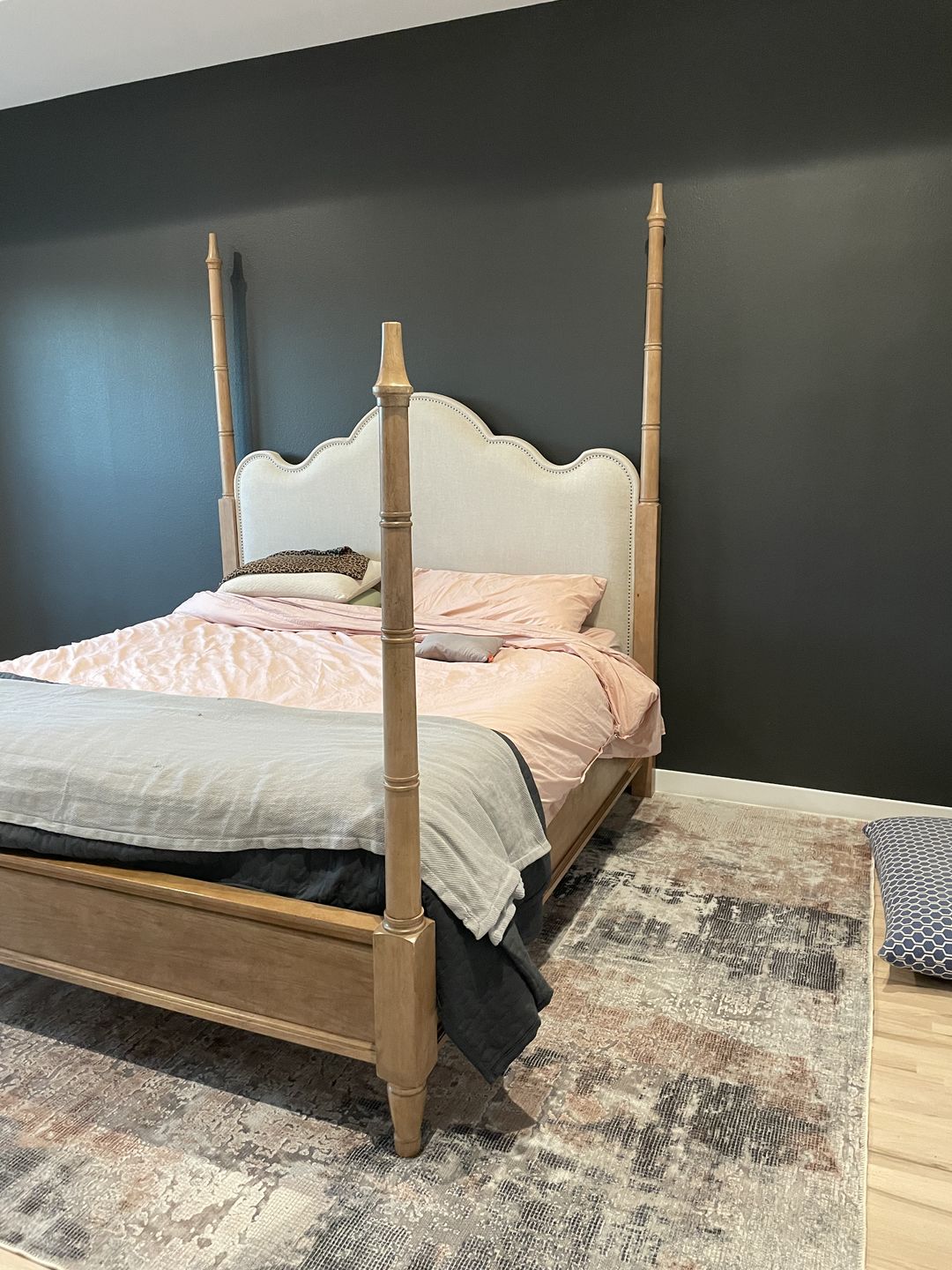 Customer photo review of Abstract Twilight Ash Rug