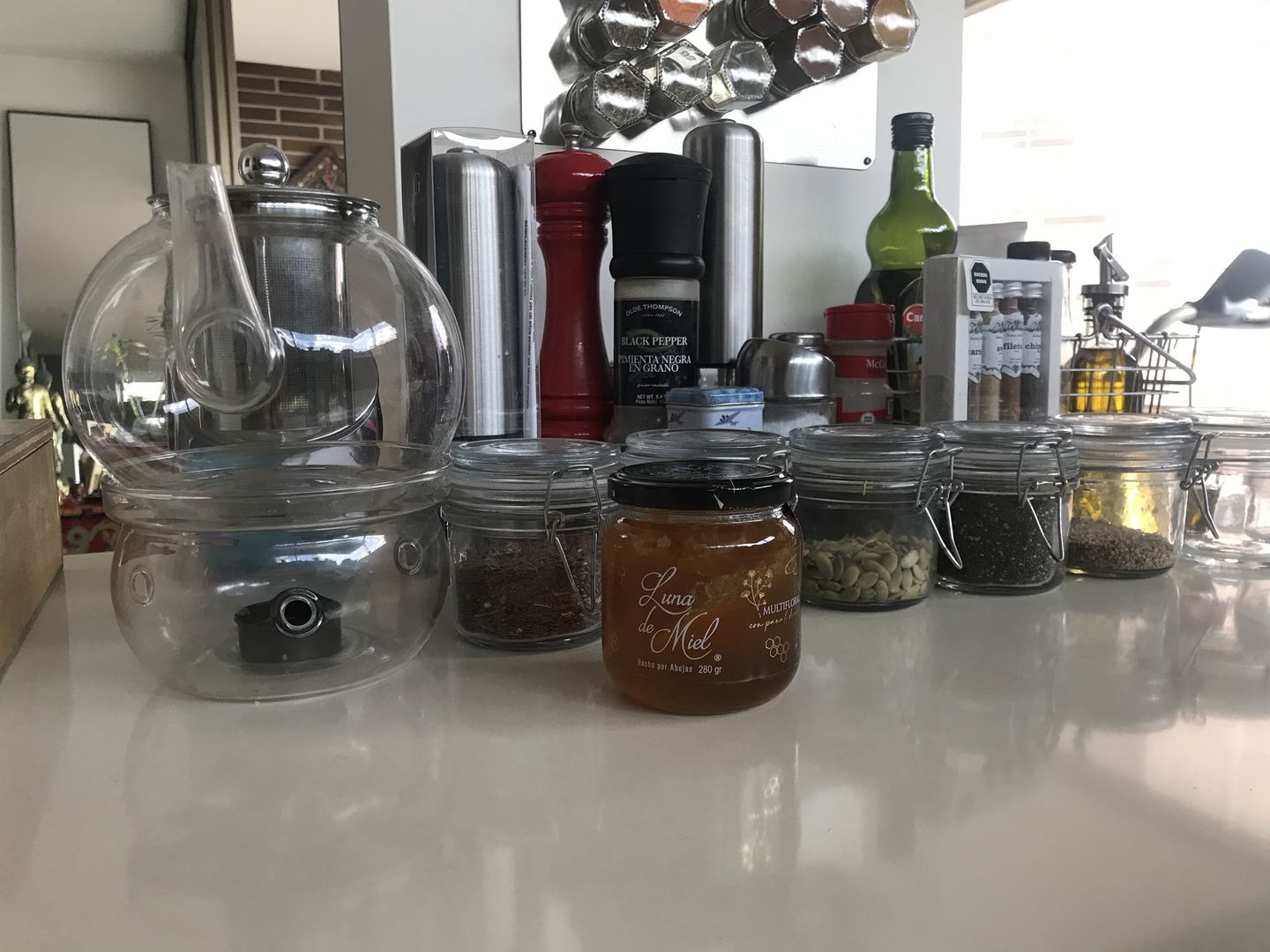 Customer photo review of Luna de miel con panal de abejas