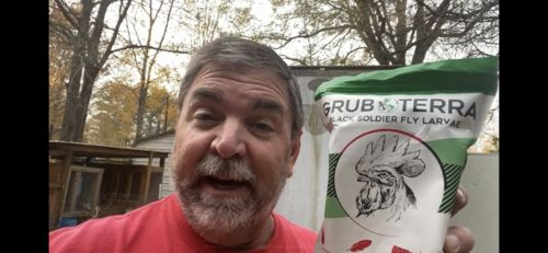 Customer photo review of GrubTerra Dried Larvae