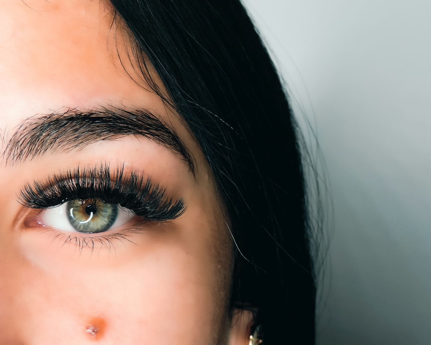 Customer photo review of Cashmere Volume Lash Extensions 0.05mm
