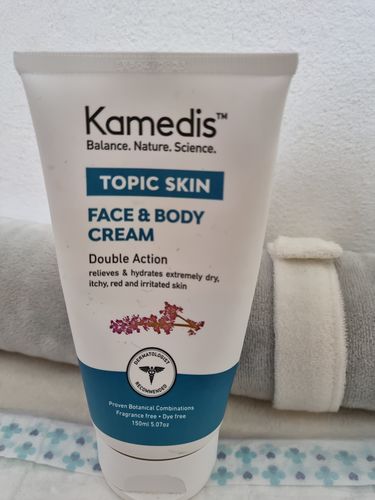 Customer photo review of ערכה טיפולית לעור אטופי ויבש | TOPIC SKIN KIT