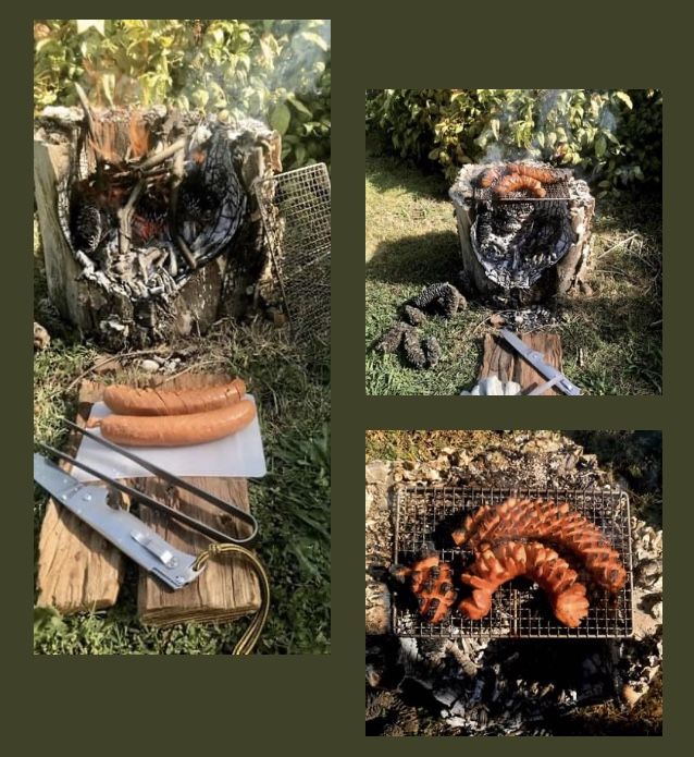 Customer photo review of Ultralight Titanium Grill