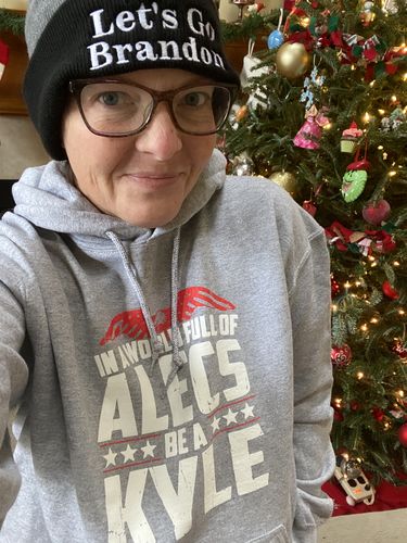 Customer photo review of In A World Full Of Alecs Be A Kyle Hoodie