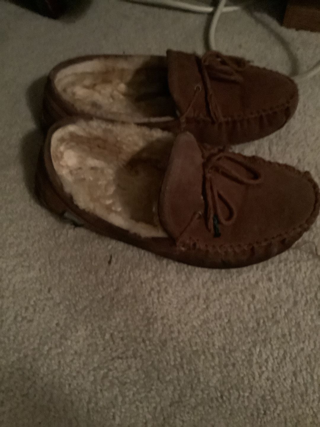 Customer photo review of MEN'S SOFT SOLE MOCCASIN