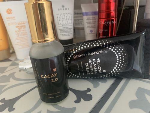 Customer photo review of NOUVEAU Cacay 2.0 Huile pour le Visage