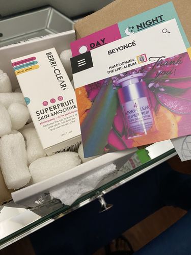 Customer photo review of BERRI-CLEAR+ 5 BERRY SUPERFRUIT SERUM