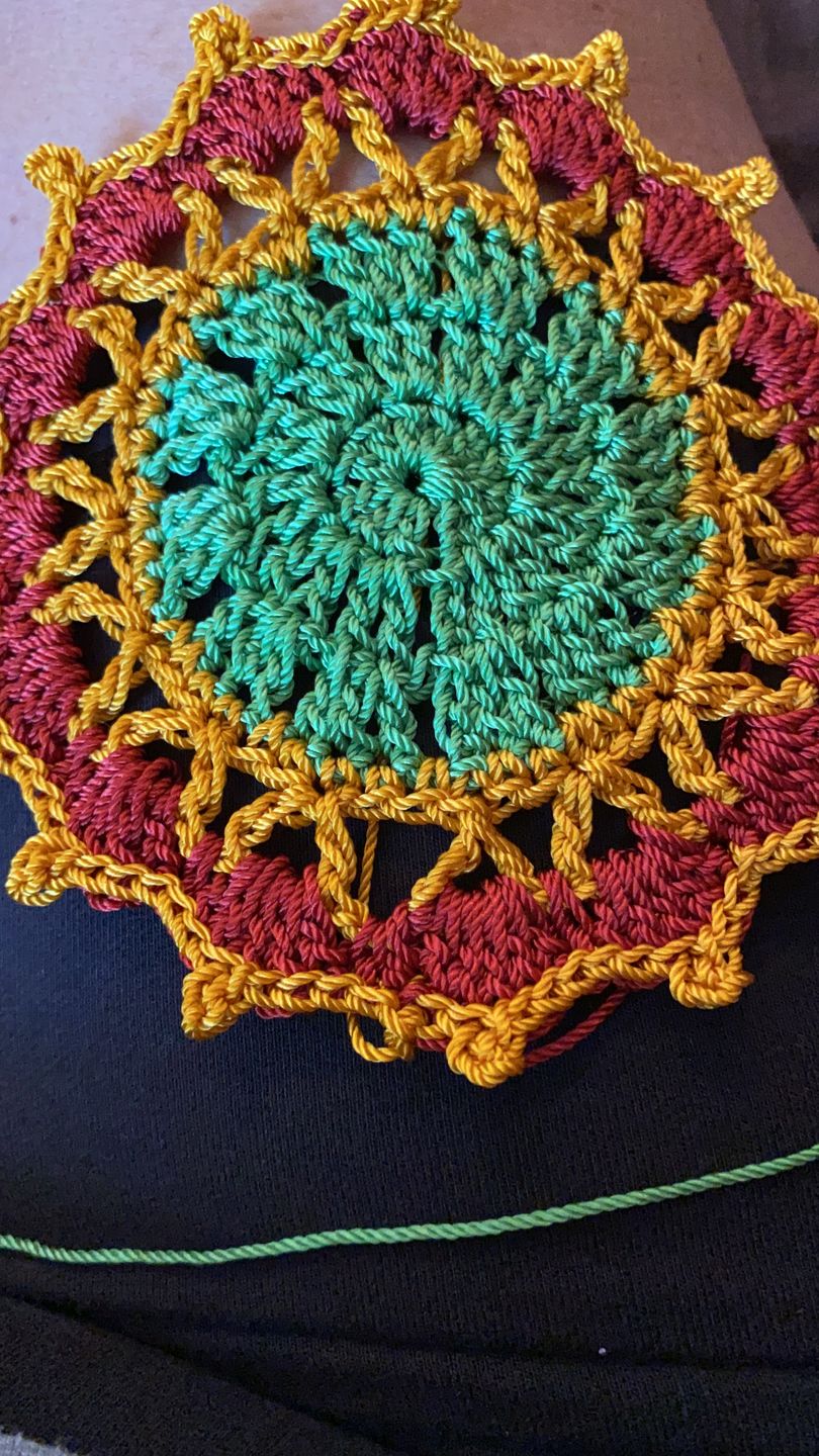 Customer photo review of ESPIGA NO.9 by Omega- 100% Nylon String Cord for Knitting and Crochet | Strong Mexican Thread for Crafts