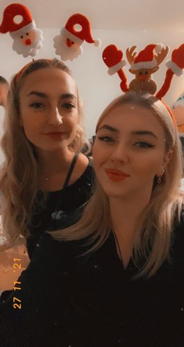 Customer photo review of Herz in Herz Kette mit Wunschfoto