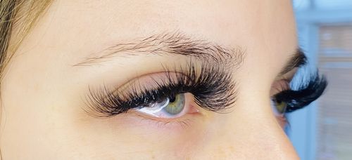 Customer photo review of SUPER FAST - 14D 0.04 PRO MADE RUSSIAN FANS PREPARED ON STRIPS