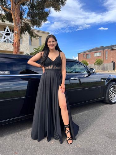 Customer photo review of Zoe Gown - Black