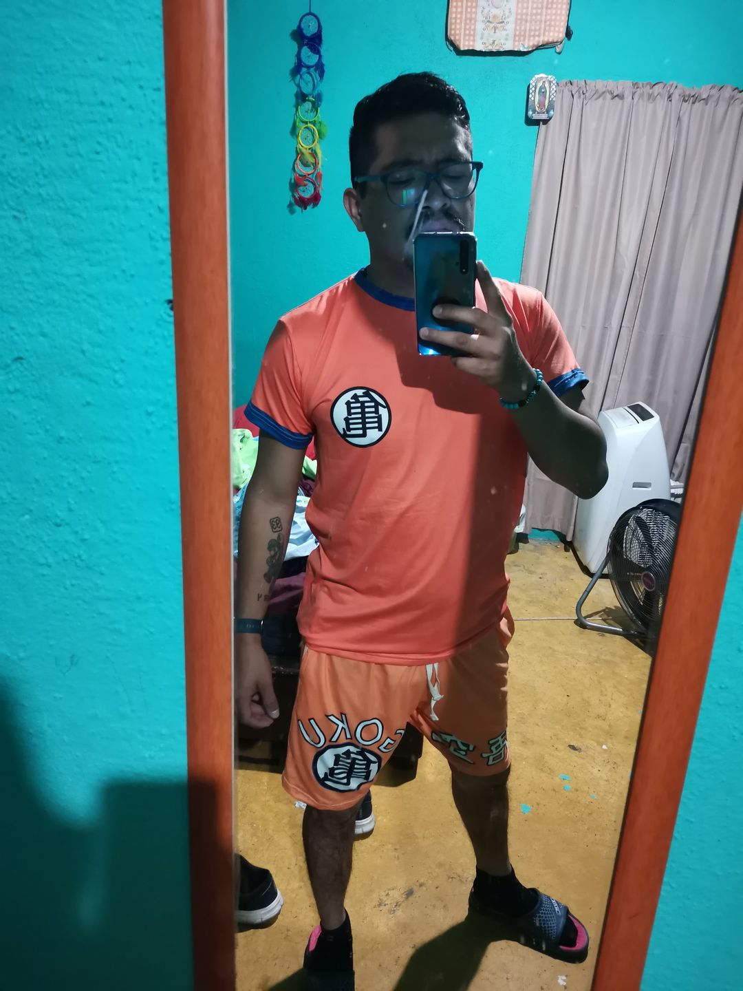 Customer photo review of Playera Pijama Dragon Ball Goku Uniforme