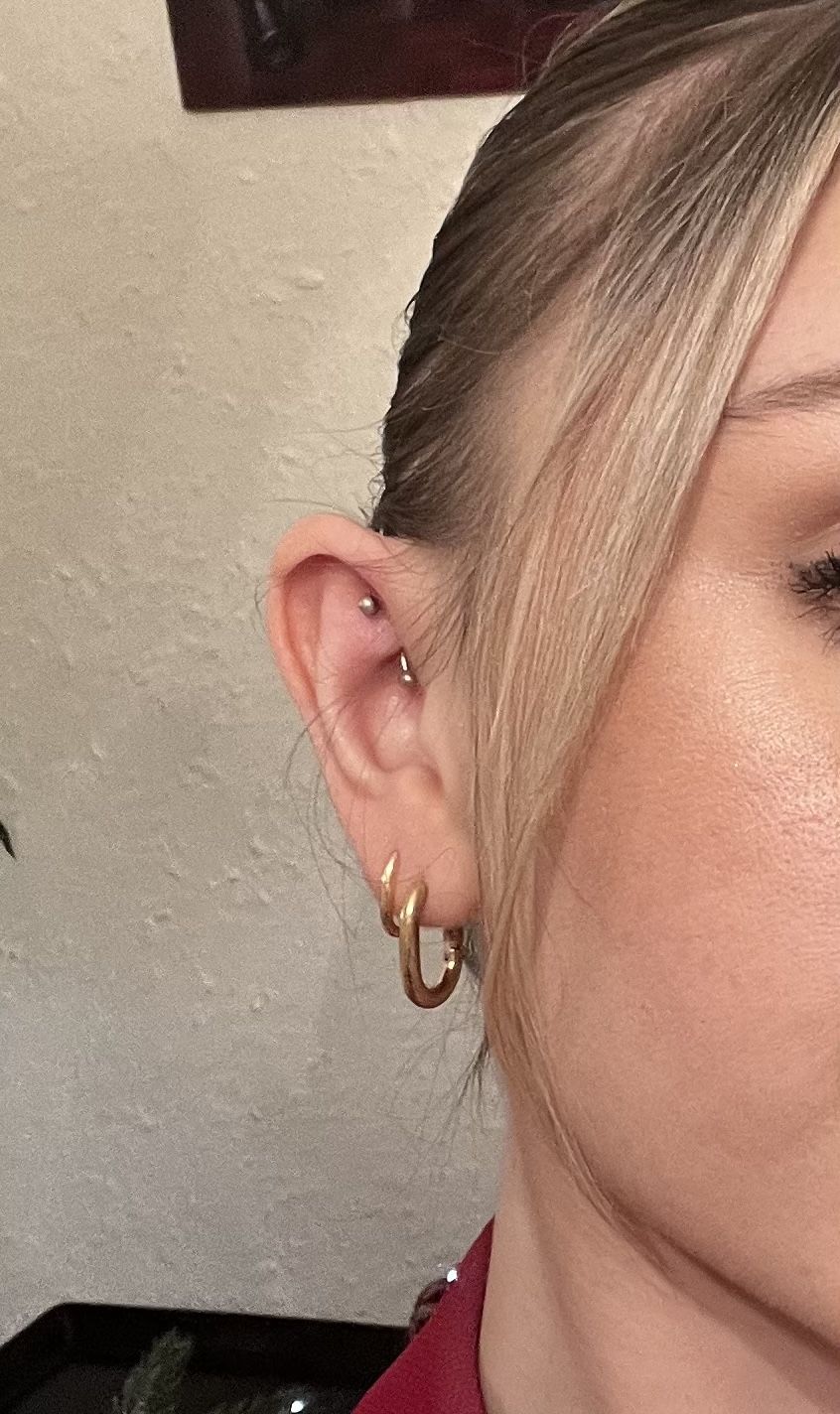 Customer photo review of Oval hoops
