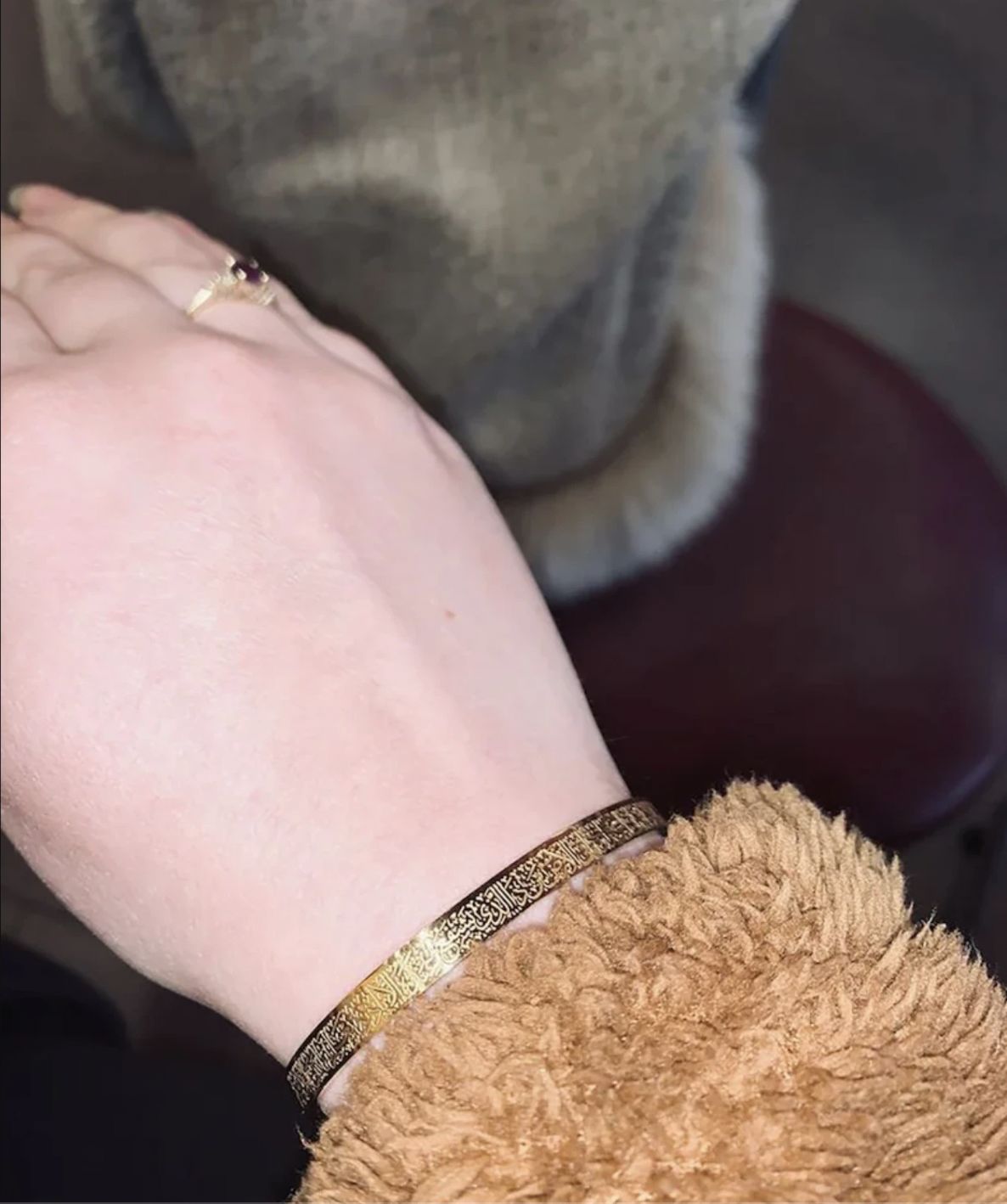Customer photo review of Ayatul Kursi Cuff