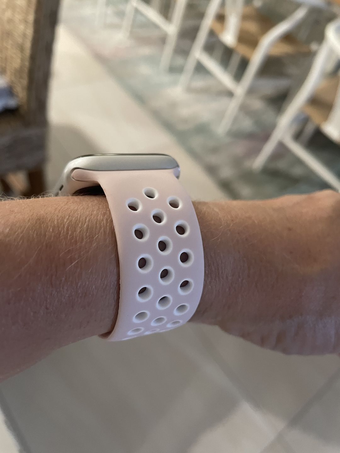 Customer photo review of Phile Silicone Infinity Loop Costa (5 Colours)