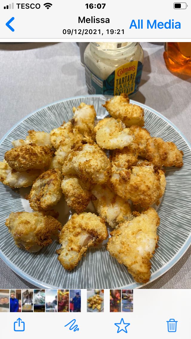 Customer photo review of Salmon Portion
