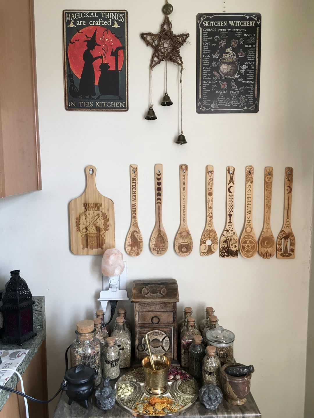 Customer photo review of The 5 Elements Bamboo Large Kitchen Utensils Set