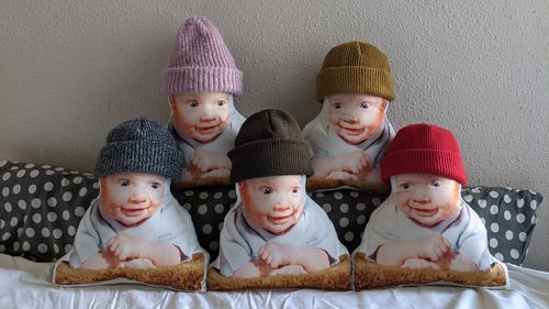 Customer photo review of Create A Custom Full Body Shaped Pillow