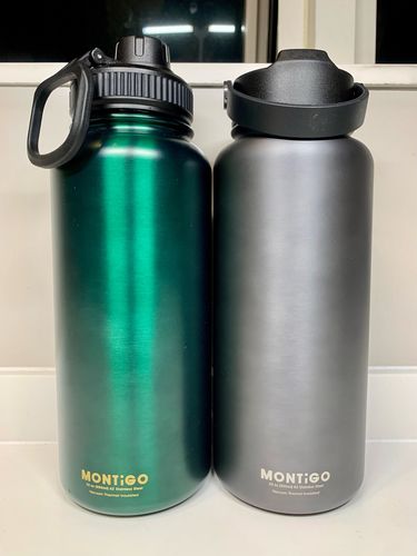 Customer photo review of 32oz Metallic Ace Bottle 950ml