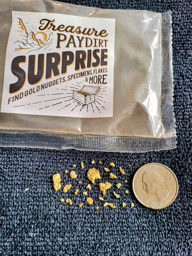 Customer photo review of *BOGO* Goldn Paydirt '$5,000 Nugget Giveaway' - Gold Panning Paydirt Concentrate