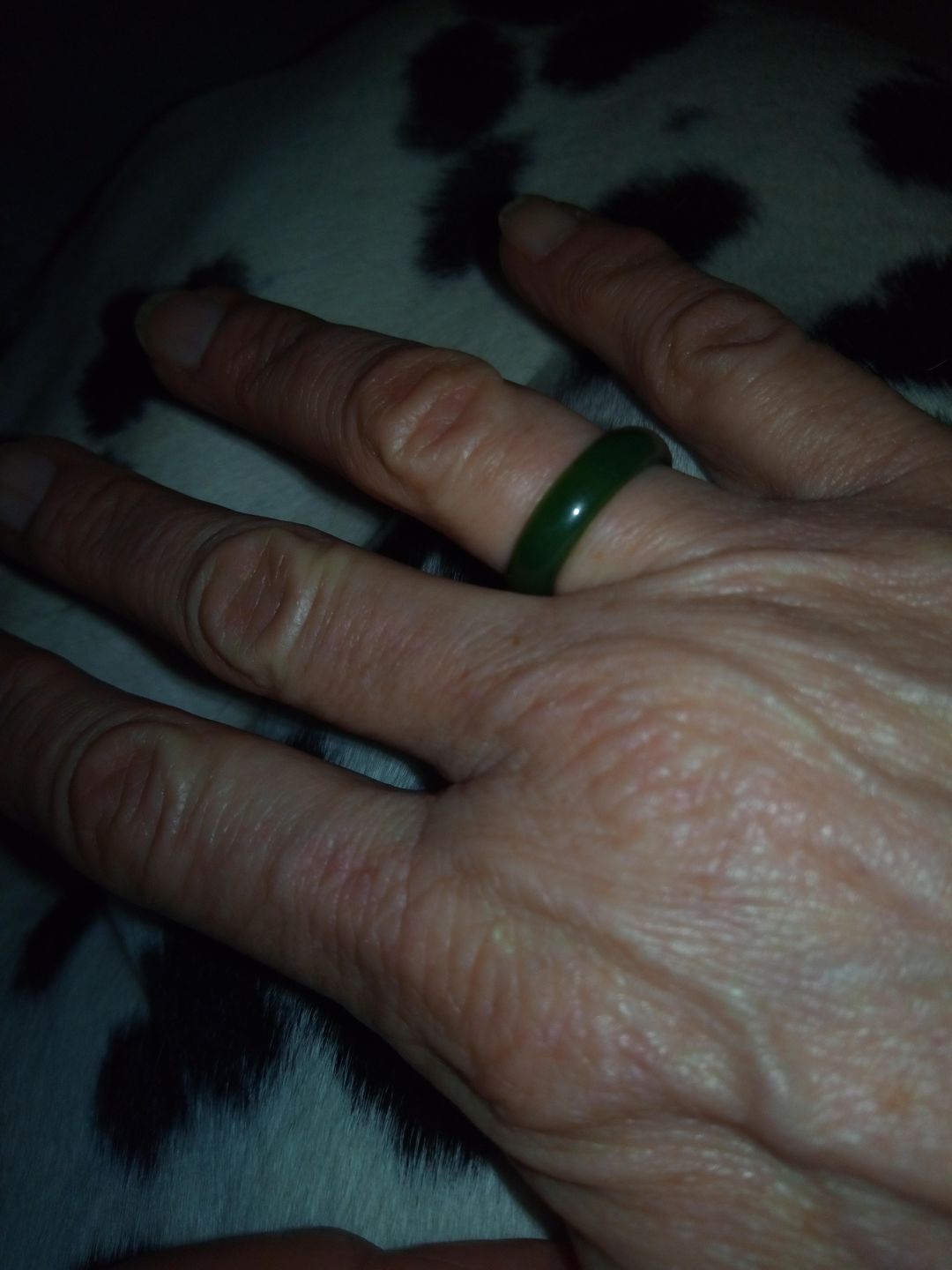 Customer photo review of Greenstone Ring