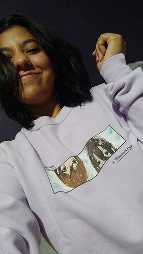 Customer photo review of Horimiya Lavender Crew