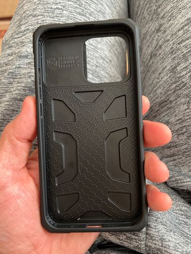 Customer photo review of Anti-Spy Adventure Armor Case For iPhone 13/ Pro/ Max Camshield Camera Privacy Protection