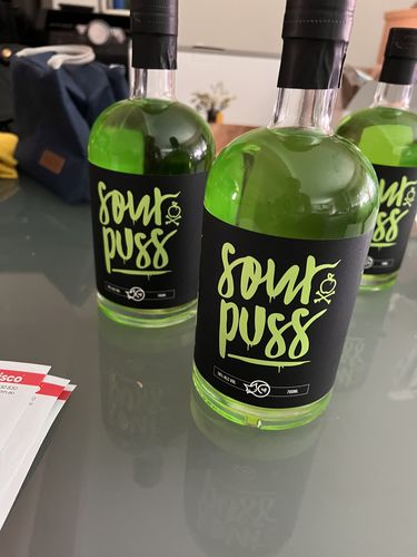 Customer photo review of Sour Puss 3 x 700ml