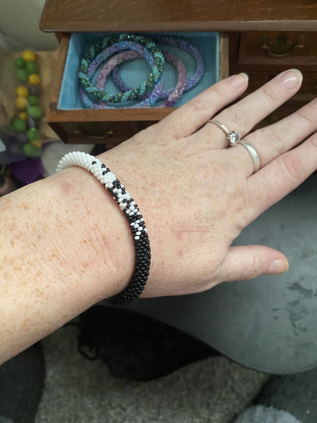 Customer photo review of Piano Keys Ombre