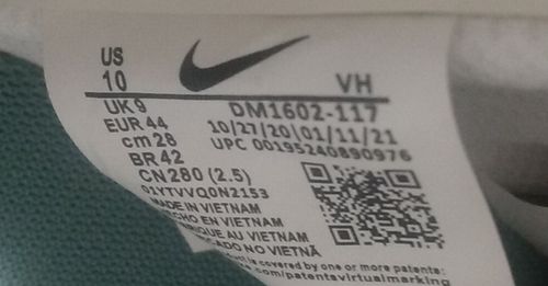 Customer photo review of OFF WHITE X NIKE SB DUNK LOW