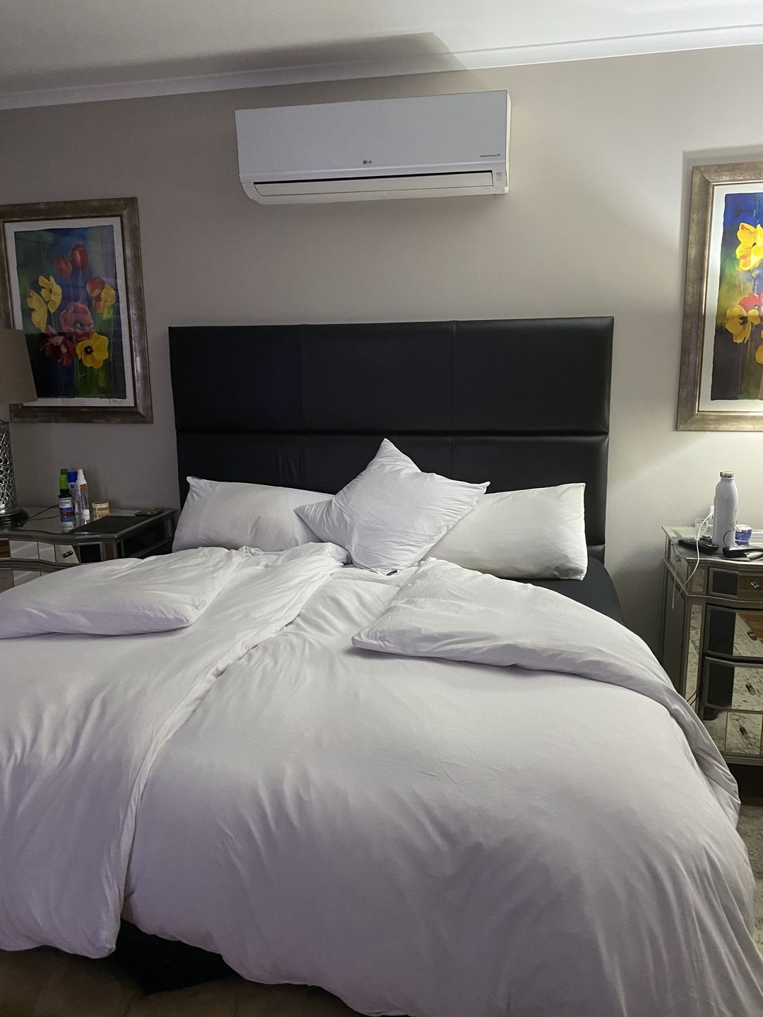 Customer photo review of Scandinavian White Duvet Cover Set