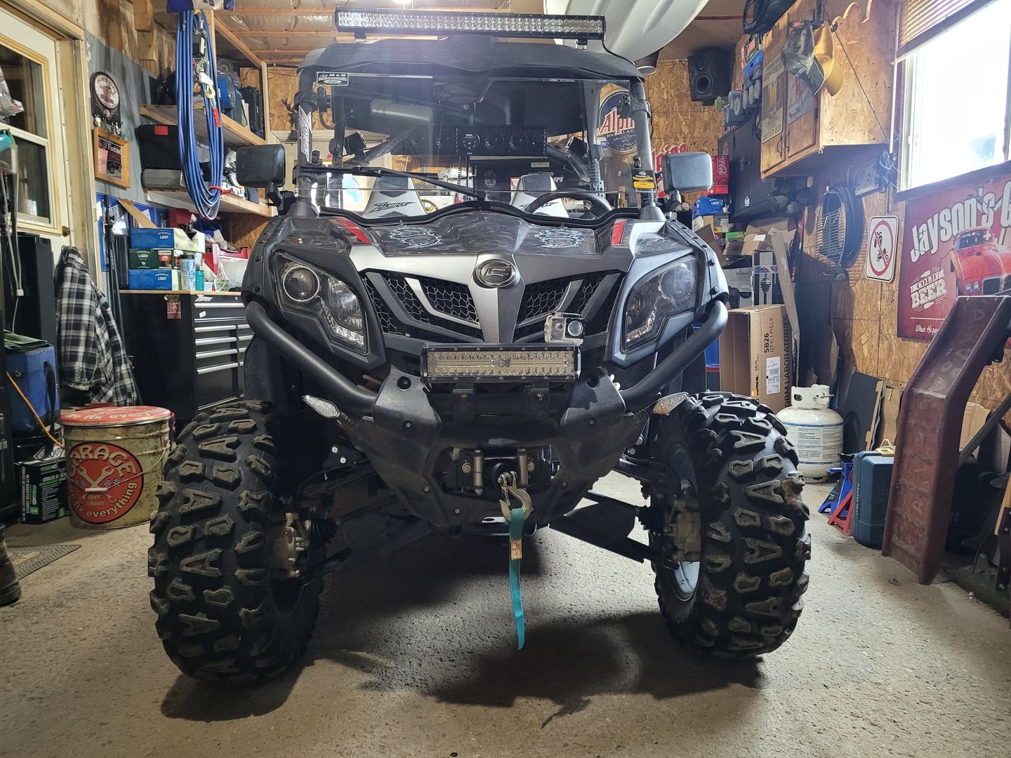 Customer photo review of 2 Inch | CFMoto ZForce 500/800 Trail Lift Kit (2015-22)