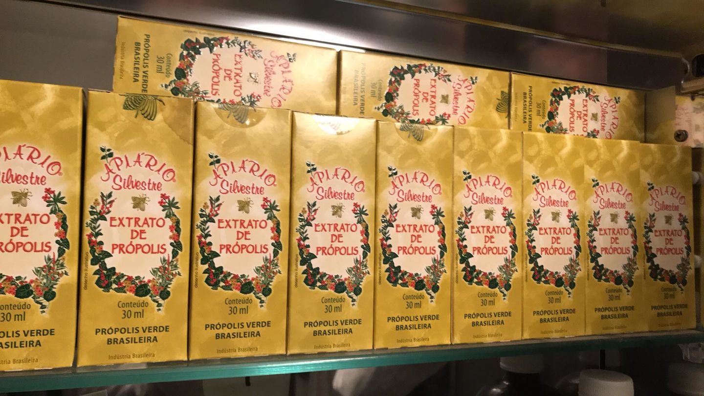 Customer photo review of 25 x 30ml Organic Brazilian Bee Green Bee Propolis Extract APIARIO SILVESTRE