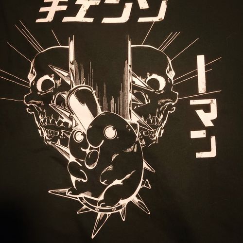 Customer photo review of Chainsaw Vintage Black Tee