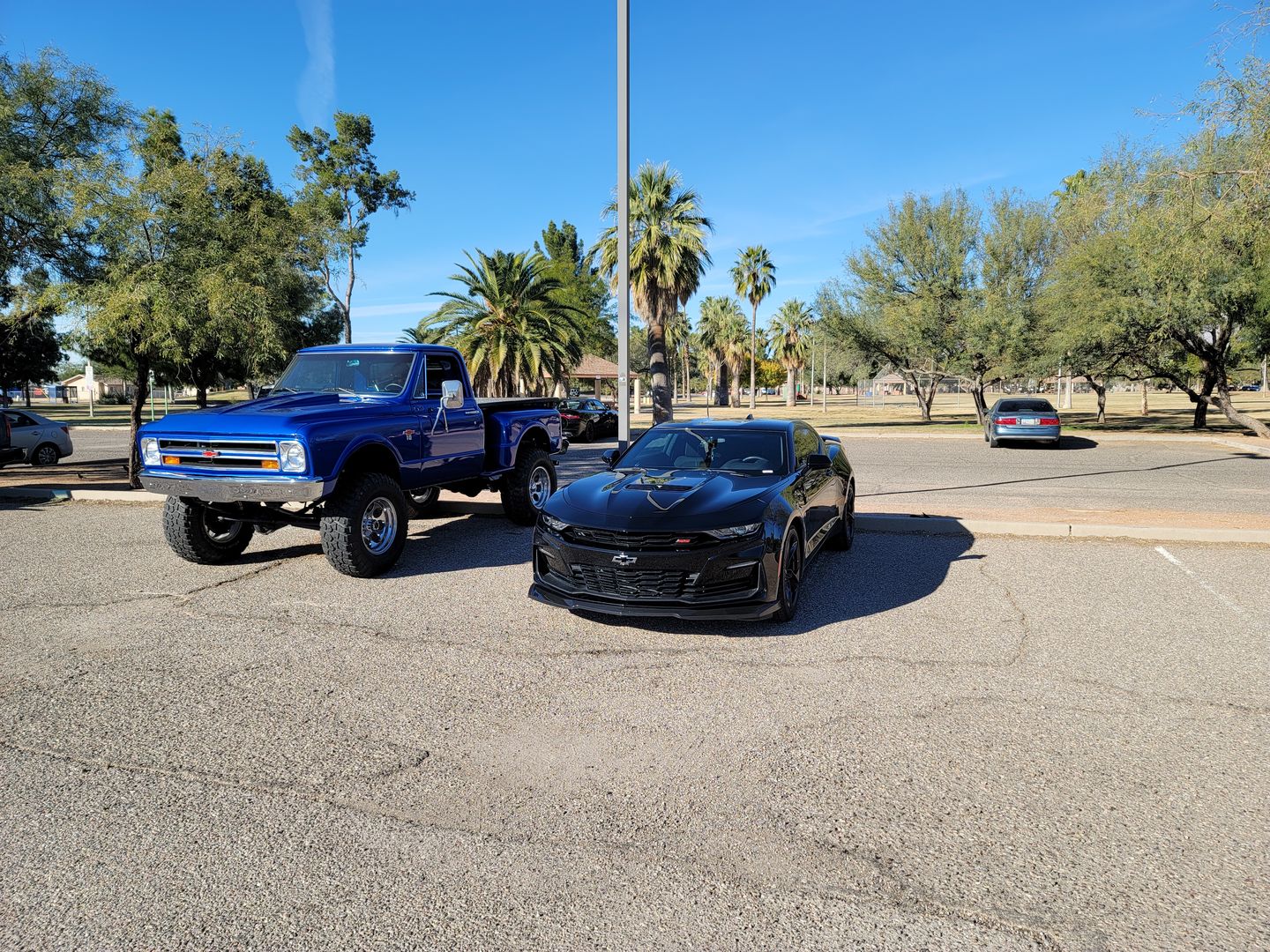 Customer photo review of Camaro ZL1 Conversion Front Splitter & Side Skirts Package