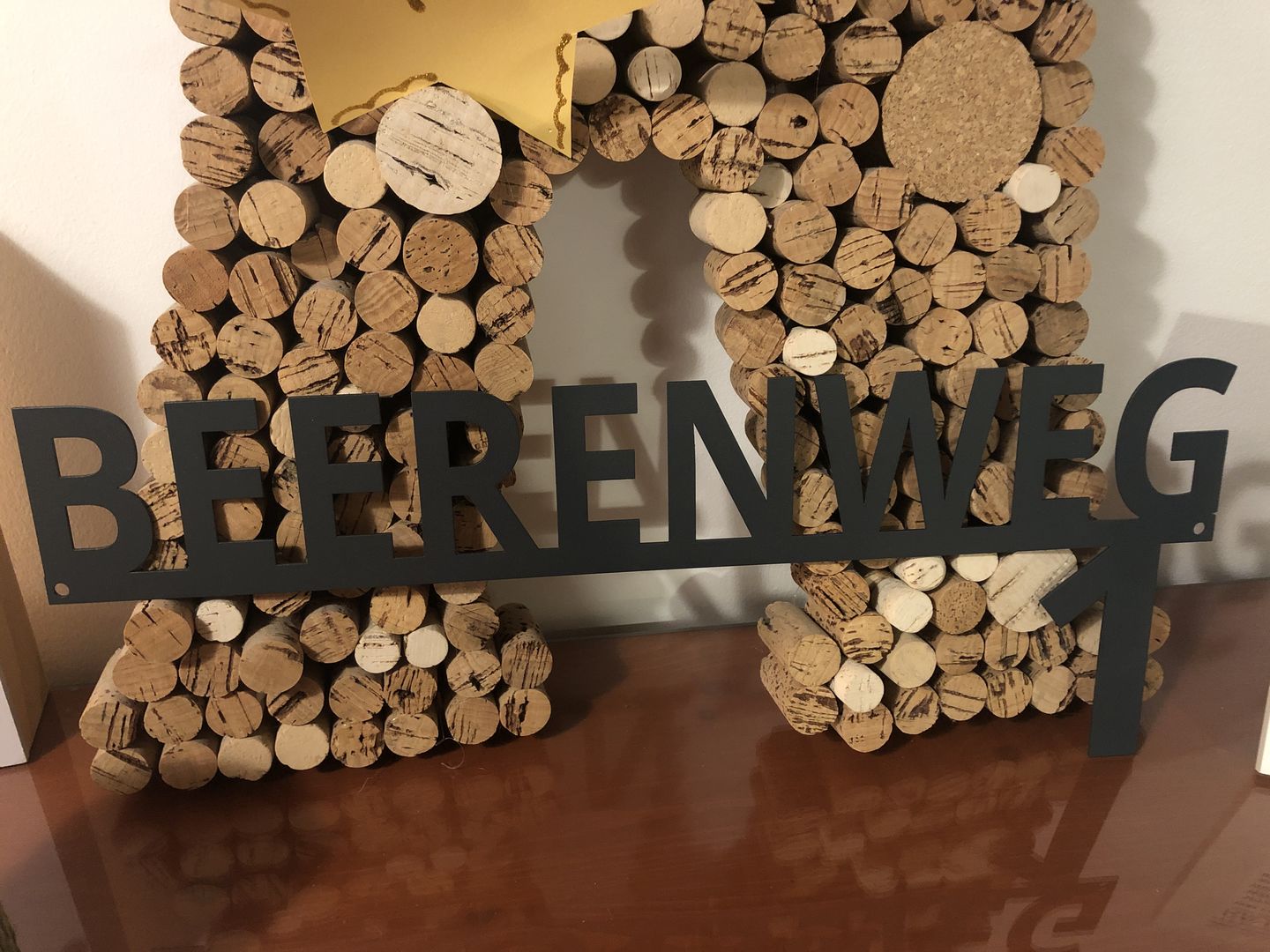 Customer photo review of Hausnummer-Türschild "Simple" mit Familiennamen aus edlem Stahl (personalisierbar)